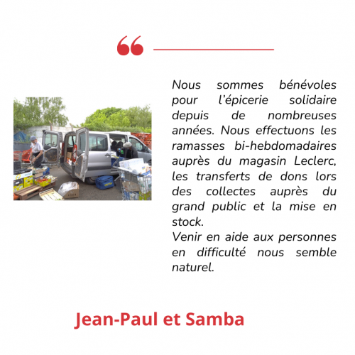 Jean-Paul et Samba